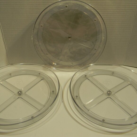 THE HOME EDIT 10” LAZY SUSAN Lot of 3 Unused Home Oranization NEW - Picture 2 of 5